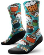 Outway Crew Socks, Moisture-Wicking Athletic Calf Socks with...