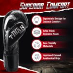 Titan Gear T9 Flash Boxing Training Gloves, Durable Shiny Sy... - Image 3