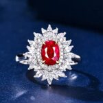 AMDXD Wedding Rings for Women White Gold, Womens Fashion Rin... - Image 2