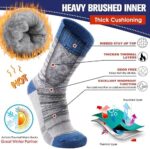 Anlisim Thermal Winter Warm Socks for Men Women 3 Pairs Extr... - Image 2
