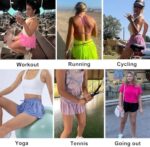 JN JANPRINT 2 Pack Women's Flowy Athletic Shorts Gym Yoga Te... - Image 5