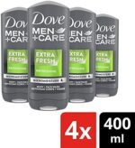 Dove Men+Care Exfoliating Deep Clean and Extra Fresh Body an... - Image 6