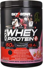 Six Star 100% Whey Protein Plus + Creatine X3 Powder (Fruit ... - Image 2