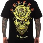 Sullen Men's Tee Remo Tattoo Skull Lifestyle Graphic Art Pre...