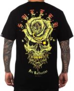Sullen Men's Tee Remo Tattoo Skull Lifestyle Graphic Art Pre...