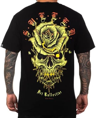 Sullen Men's Tee Remo Tattoo Skull Lifestyle Graphic Art Pre...