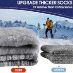 Anlisim Thermal Winter Warm Socks for Men Women 3 Pairs Extr... - Image 5