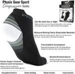 Physix Gear Plantar Fasciitis Compression Socks for Women & ... - Image 3