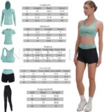 Inmarces Workout Sets for Women 5 PCS Yoga Outfits Activewea... - Image 8