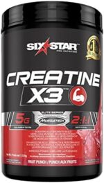 Six Star 100% Whey Protein Plus + Creatine X3 Powder (Fruit ... - Image 5