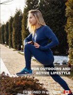 Merino Wool Base Layer Women Pants 100% Merino Wool Leggings... - Image 4