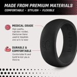 botthms - Men’s Rings, Silicone Wedding Rings, for Active Li... - Image 2