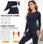 YESURPRISE Women's Thermal Underwear Sets Base Layer for Men... - Image 4
