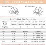 TOBWIZU Longline Sports Bras for Women High Neck Full Covera... - Image 3