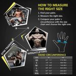 ihuan Ventilated Weight Lifting Gym Workout Gloves with Wris... - Image 7