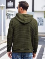 COOFANDY Mens Hoodies Pullover Casaul Long Sleeve Drawstring... - Image 4