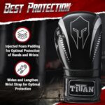 Titan Gear T9 Flash Boxing Training Gloves, Durable Shiny Sy... - Image 2