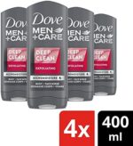 Dove Men+Care Exfoliating Deep Clean and Extra Fresh Body an... - Image 3