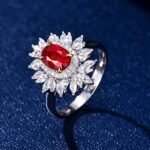 AMDXD Wedding Rings for Women White Gold, Womens Fashion Rin... - Image 3