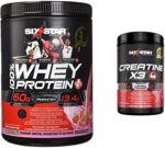 Six Star 100% Whey Protein Plus + Creatine X3 Powder (Fruit ...