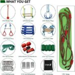 Ninja Warrior Obstacle Course for Kids - Double Ninja Slackl... - Image 8