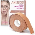 Akissos Facial Myofascial Lift Tape Face Lift Tape Anti Wrin...
