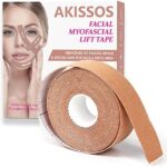 Akissos Facial Myofascial Lift Tape Face Lift Tape Anti Wrin...