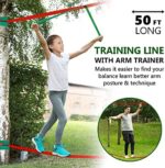Ninja Warrior Obstacle Course for Kids - Double Ninja Slackl... - Image 2
