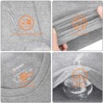 SIMIYA Thermal Underwear Set for Men Soft Fleece Lined Long ... - Image 4