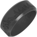 Enso Rings Bevel Classic Silicone Wedding Ring – Hypoallerge... - Image 3