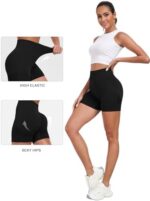suntury Workout Shorts for Women Seamless Scrunch Butt Lifti... - Image 4