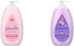 Johnson's Baby lotion, body moisturizer for dry, delicate sk...