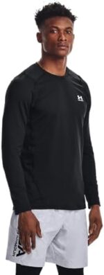 Under Armour Mens ColdGear Armour Fitted Crew - Image 2