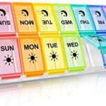 Weekly Pill Organizer 2 Times a Day Large 7 Day 2020 Newest ...