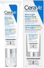 CeraVe Ultra-light Face Moisturizer with SPF 30. Hyaluronic ... - Image 2