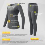 MeetHoo Thermal Underwear for Women, Winter Warm Base Layer ... - Image 2
