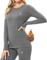 MeetHoo Thermal Underwear for Women, Winter Warm Base Layer ...