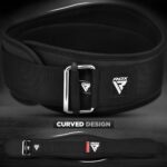 RDX Weight Lifting Belt,6.5” Curved Padded Back Lumbar Suppo... - Image 4