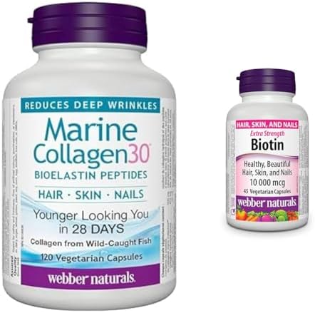 Webber Naturals Collagen30 Marine Bioelastin Peptides + Webb... Webber Naturals Collagen30 Marine Bioelastin Peptides + Webb... - Image 1