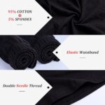 Drolasa Gym Shorts Multi Functional Cotton Mens Shorts Breat... - Image 4
