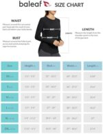 BALEAF Women's Thermal Running Shirts Long Sleeve Fleece Wor... - Image 7
