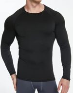 TELALEO 4 Pack Compression Shirts for Men Long/Shorts Sleeve... - Image 3