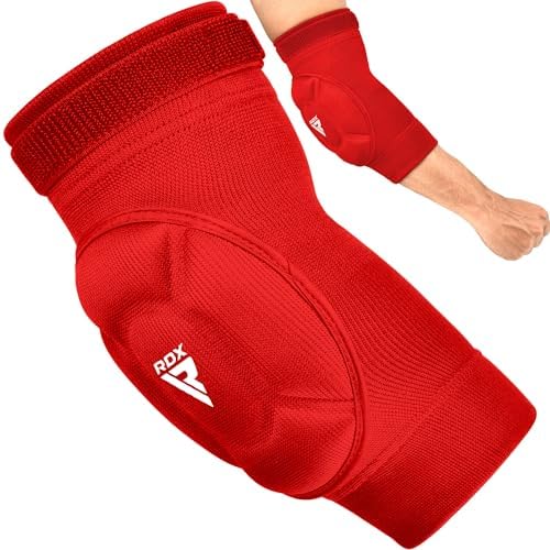 RDX Pro Elbow Pads, Muay Thai MMA Kickboxing Sparring Elbow RDX Pro Elbow Pads, Muay Thai MMA Kickboxing Sparring Elbow ... - Image 1