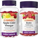 Webber Naturals Apple Cider Vinegar Gummy, 200 mg with The M...