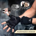 Atercel Workout Gloves for Men and Women, Exercise Gloves fo... - Image 3
