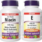 Webber Naturals Niacin 500 mg, 90 Capsules, No Flush, Vitami...