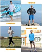 NAVISKIN Men's Sun Protection UPF 50+ UV Outdoor Long Sleeve... - Image 4