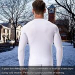 SPVISE Men's Thermal Compression Shirts Fleece Long Sleeve, ... - Image 7